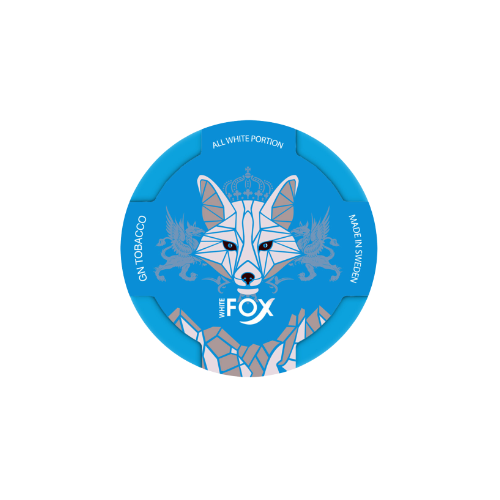 sachet de nicotine white-fox-mint-cool-blue-edition